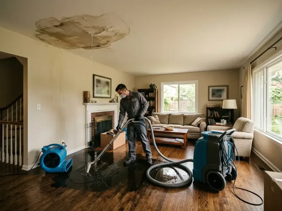 attic-pipe-burst-ceiling-drip-008 — frequently asked questions, Water Damage Restoration & Carpet Care in Mountain Lakes, NJ